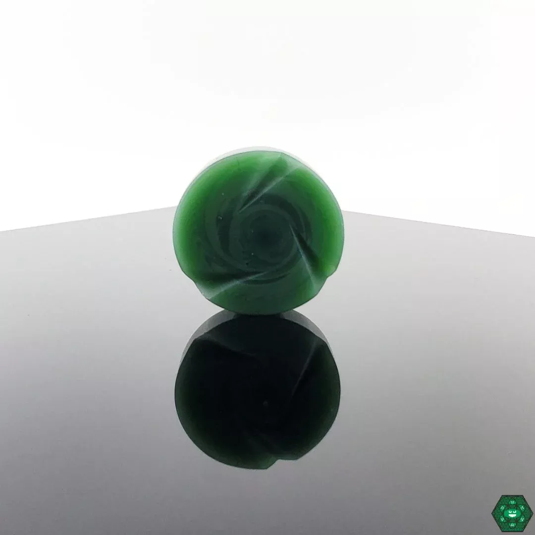 STR8 Glass Matte Coin Spinner Cap – Stylish and Functional Carb Cap