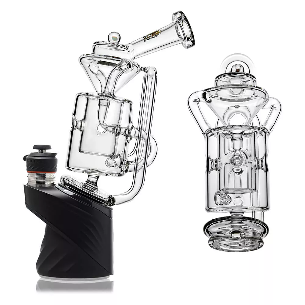 Straight Swiss Recycler Glass Attachment for Puffco Peak OG & Pro | Calibear