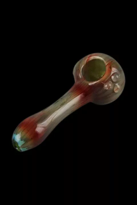 Streaked Spoon Pipe – River Rock