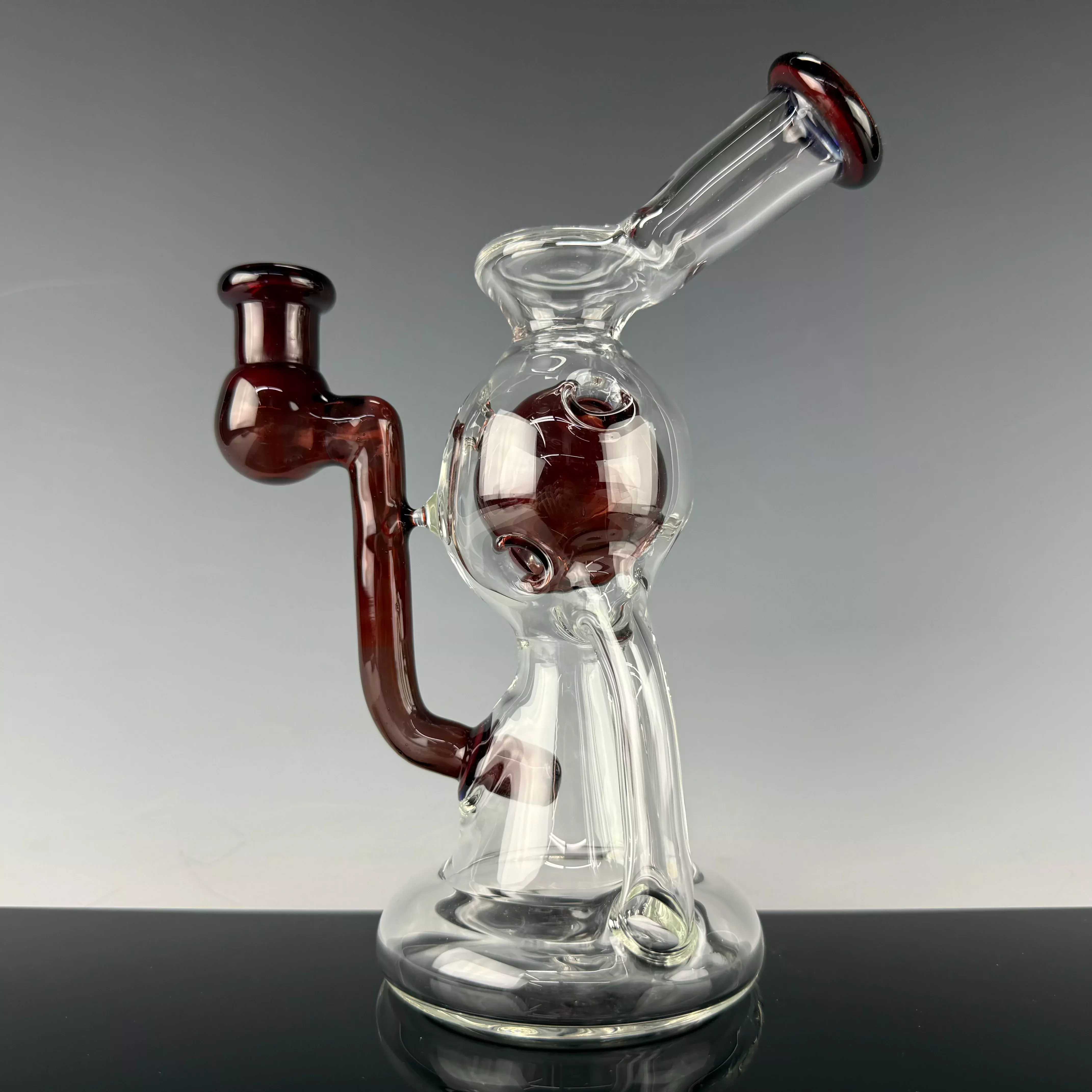 "Striking Red" Exosphere Bubble Dumper by N3rd Glass