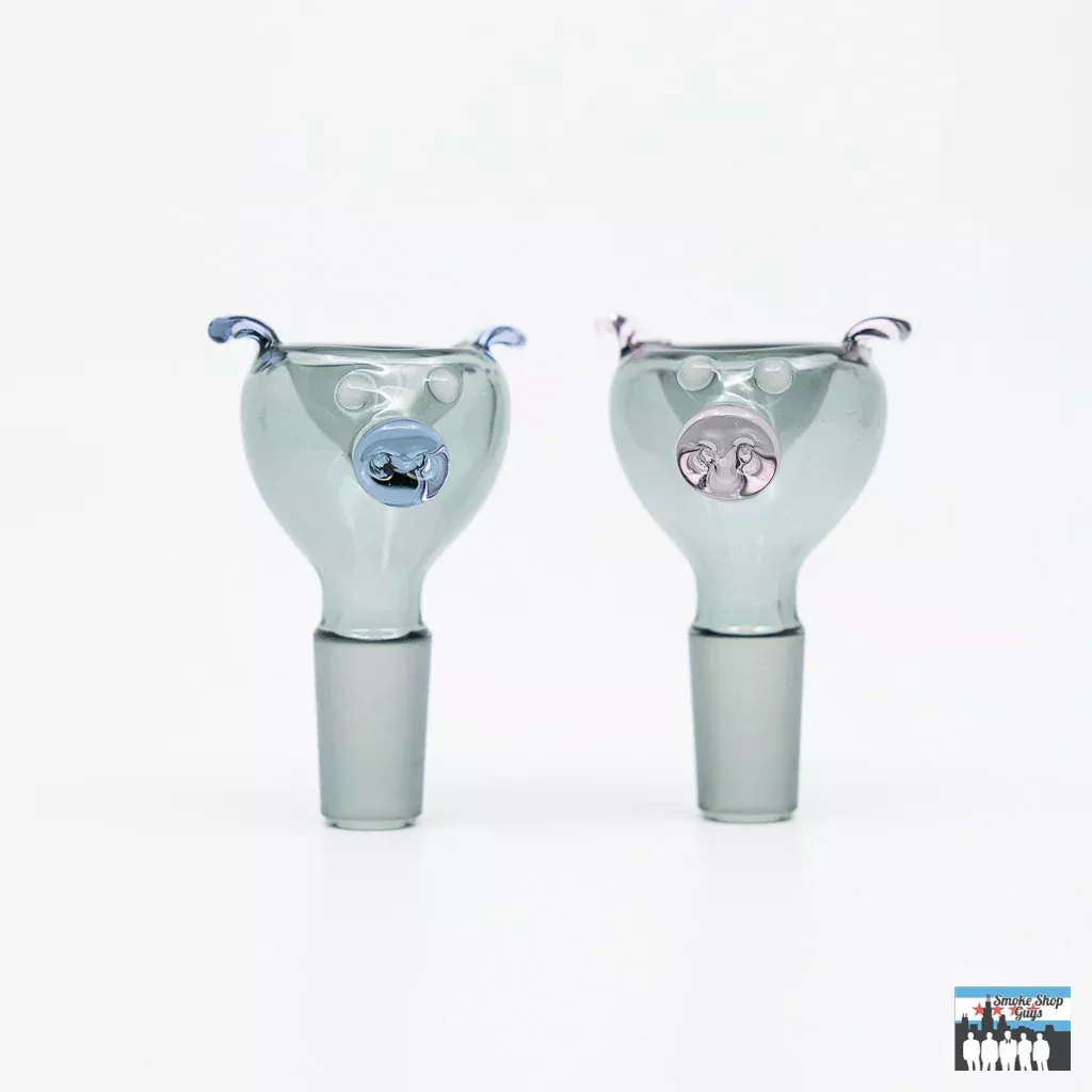 Sugar Matty's Dipped Handle Glass Slides | 10mm, 14mm, 18mm | Assorted Colors