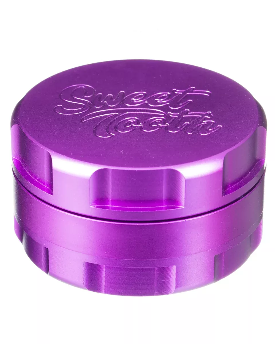 Sweet Tooth 3-Piece Large Radial Teeth Aluminum Grinder