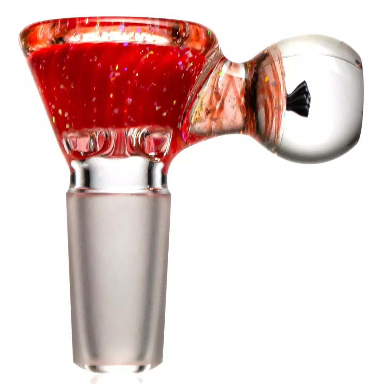 Swiss Perc - Millie Slide - 14mm - Cropal Red Crayon & UV Illuminati /Pomegranate