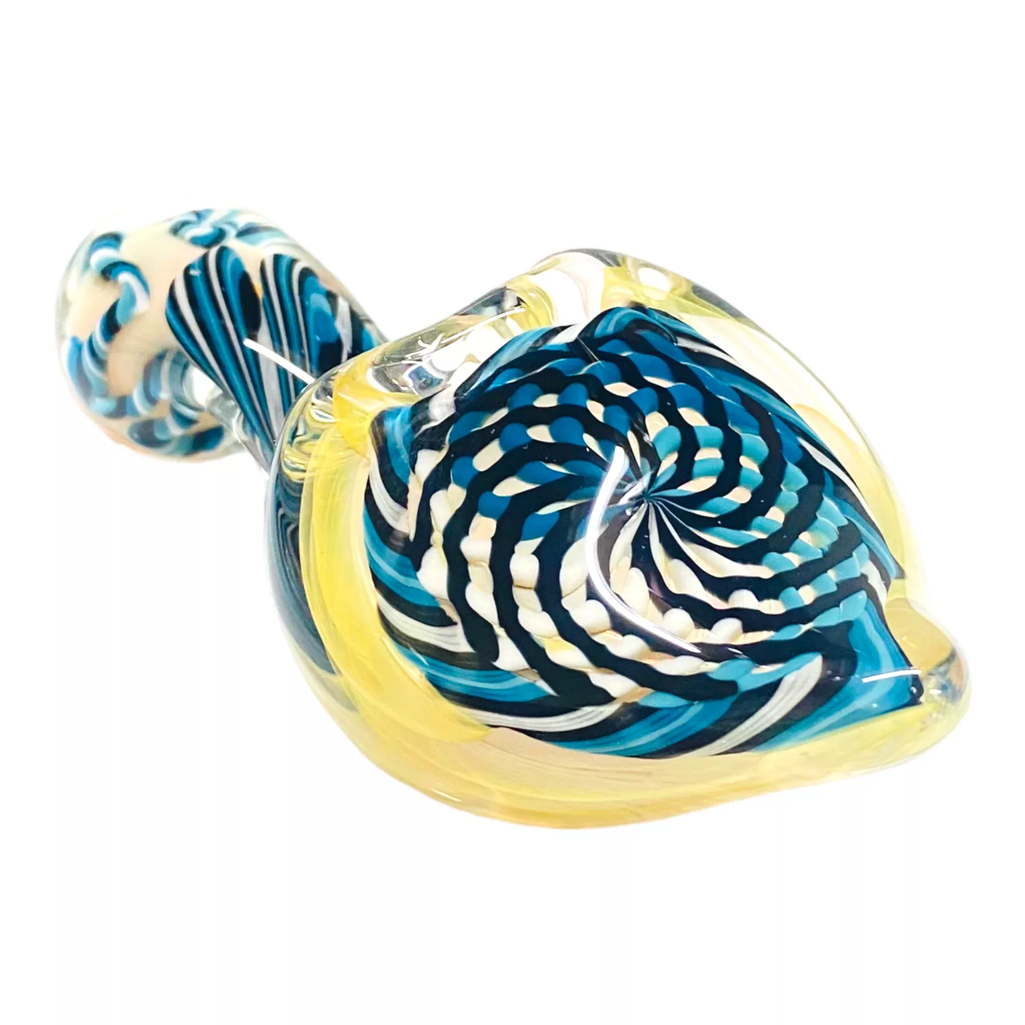 Talent Glass Works - Glass Sherlock With Blue And Black
