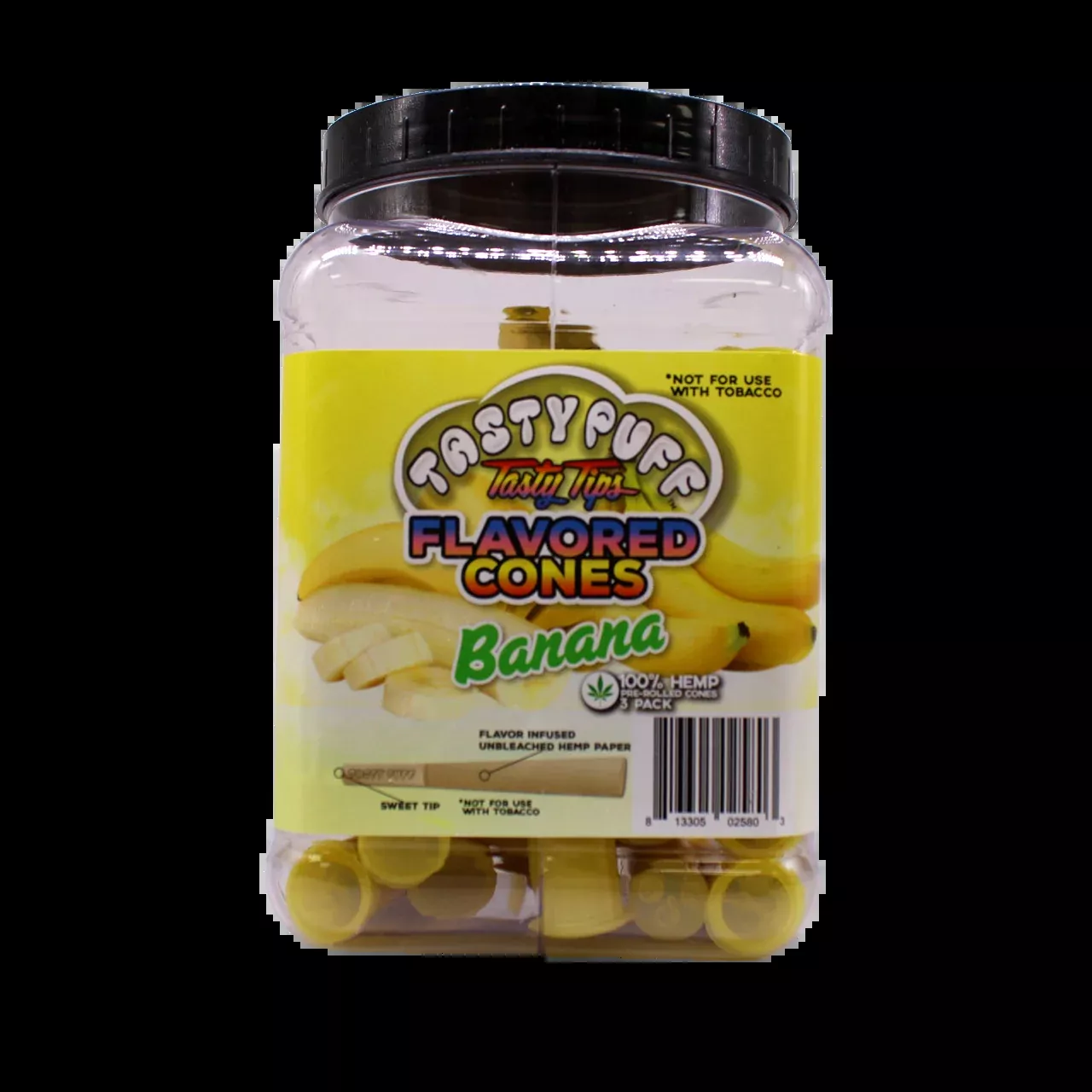 Tasty Puff Flavored Pre-Rolled Cones – 30 Tube Display Tub