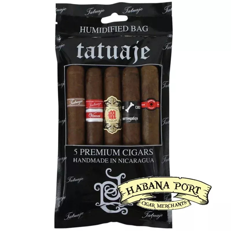 Tatuaje Humidified Pack Black 5ct