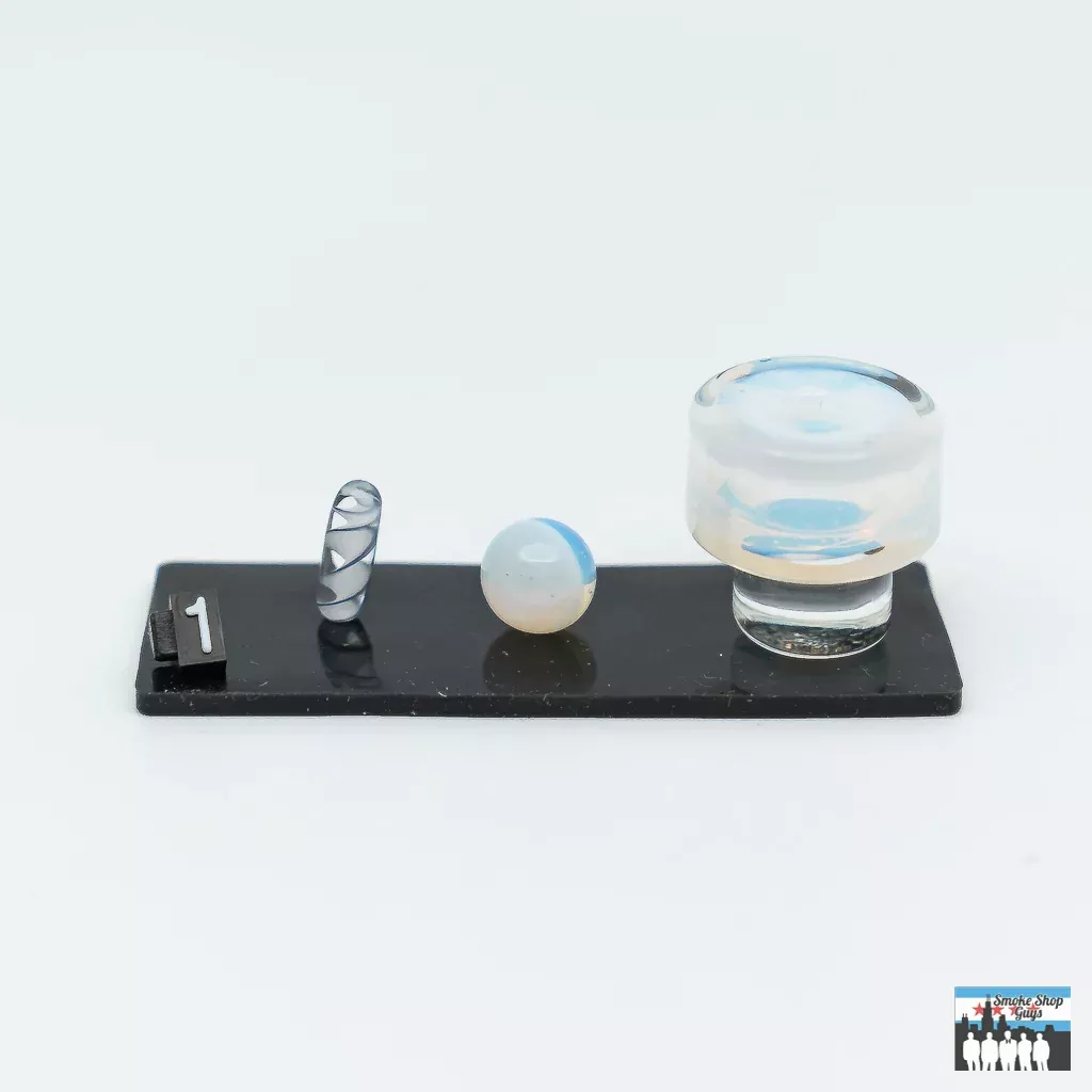 Teigeiro Glass 3-Piece Terp Slurper Set - Premium Quality