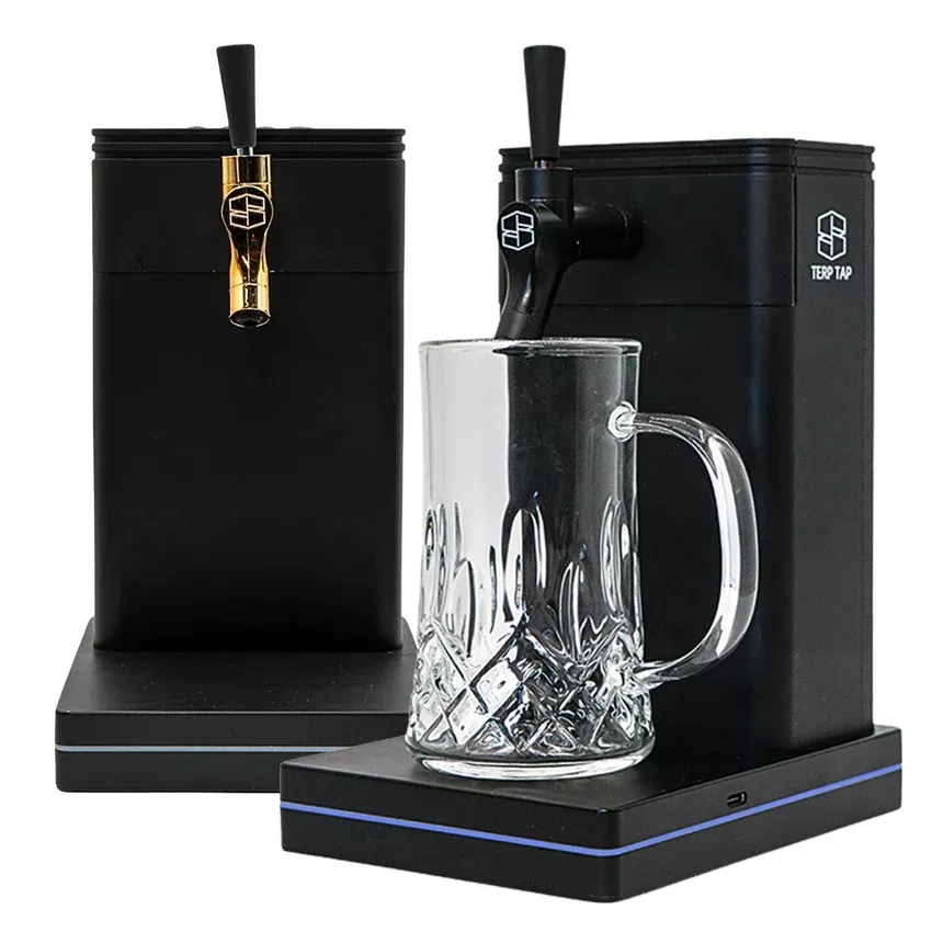 Terp Tap Vaporizer - Black & Gold