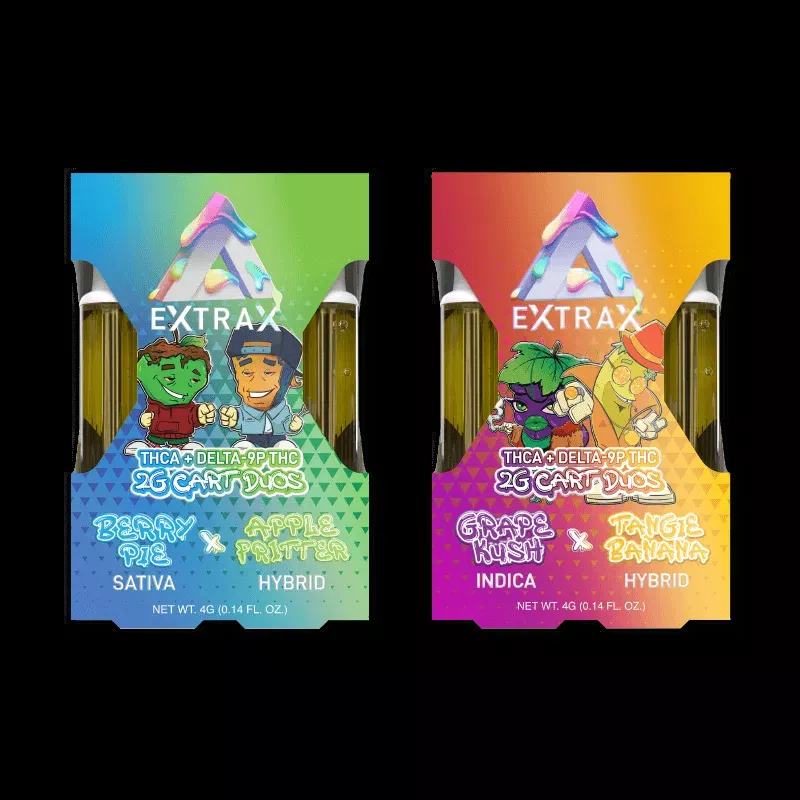 THCA 2G Cartridge Duo | Adios Blend