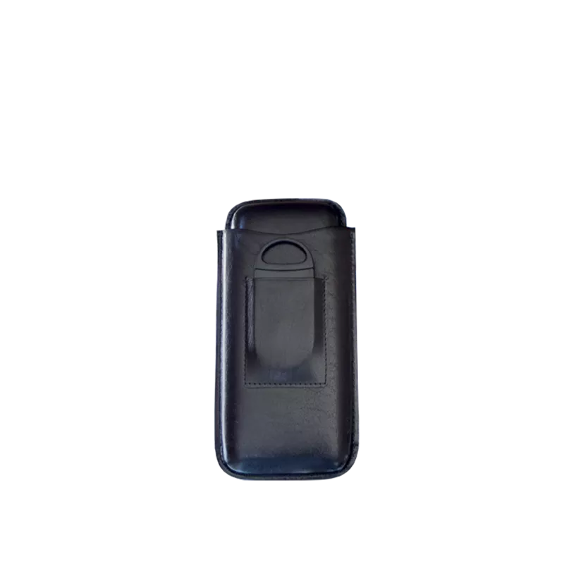 Three-Cigar Case With Cutter
