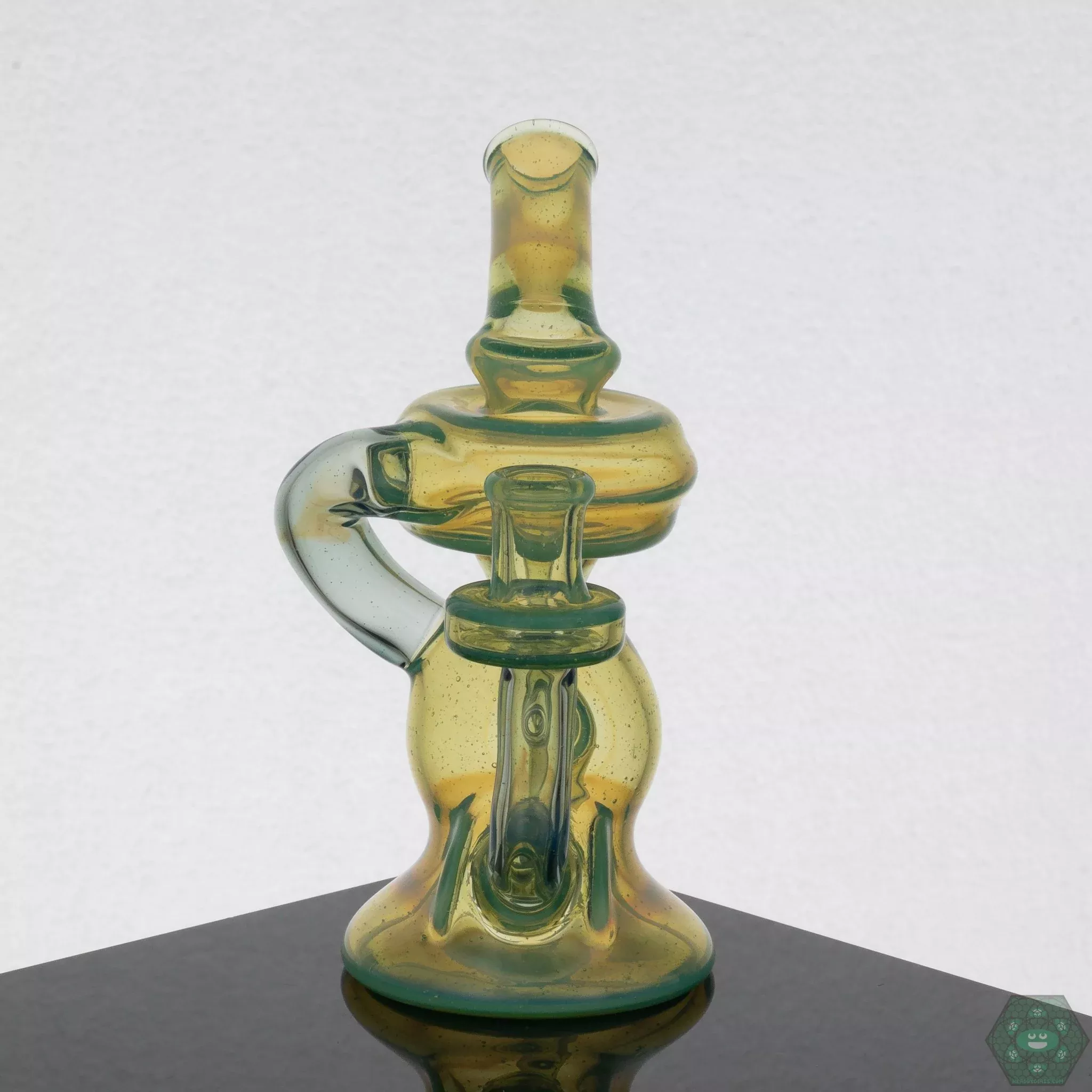 Tin Man Glass Klein Recycler | Unique Filtration | Artistic Design