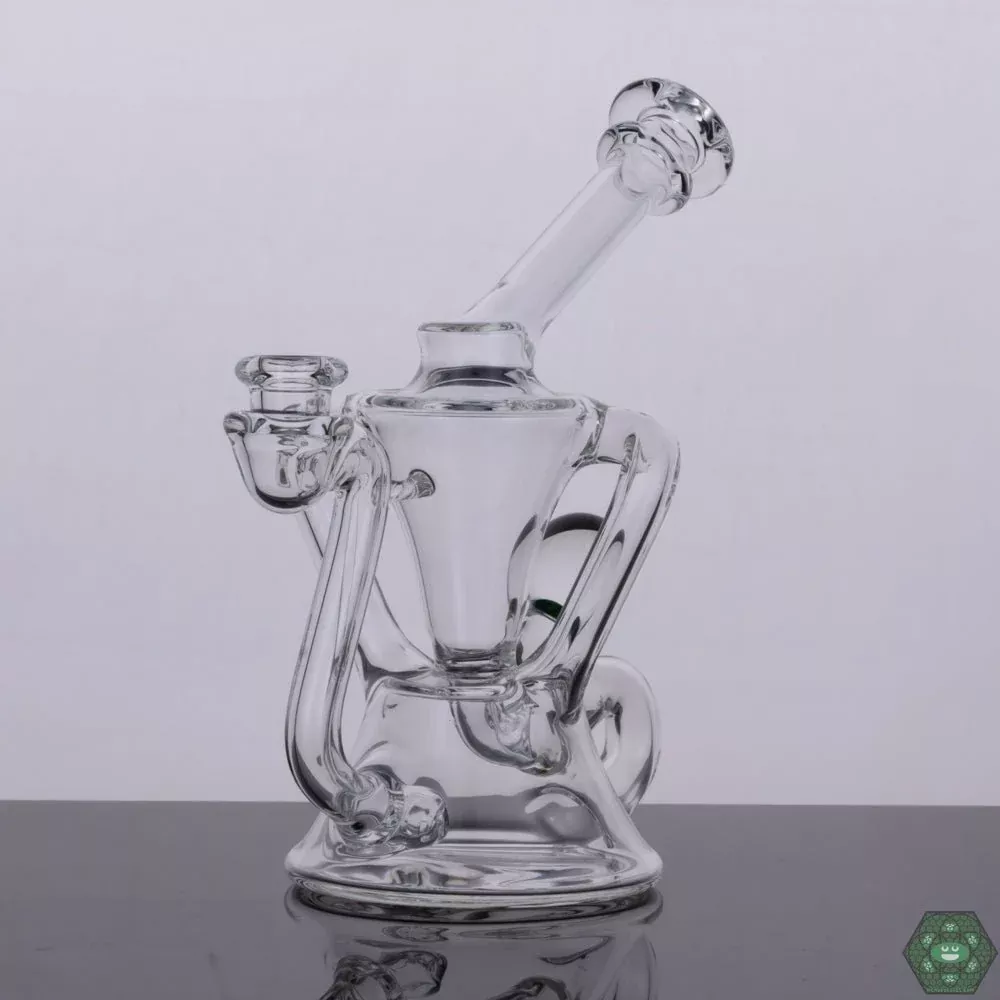Torch D Boro Clear Mini Klein - Compact, Handcrafted Glass Recycler