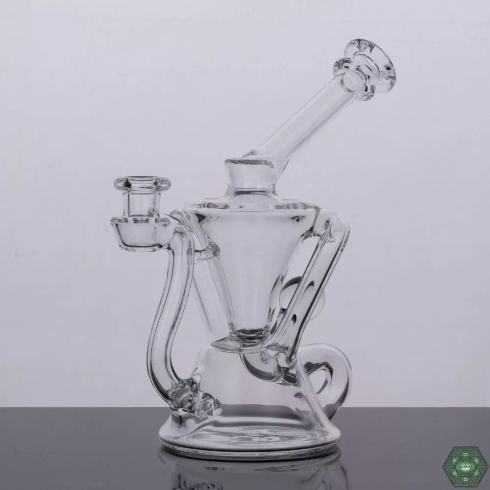 Torch D Boro Clear Mini Klein- Premium Mini Glass Recycler