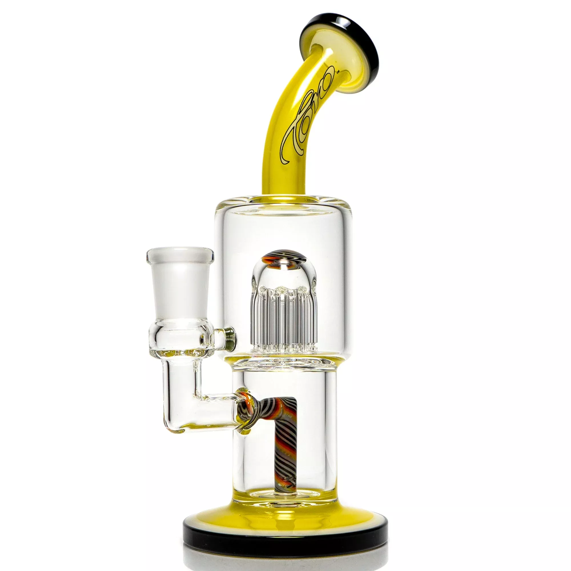 Toro - Double Macro - Mac-8 - Trans Yellow & Black w / Jailhouse & Rainbow Linework