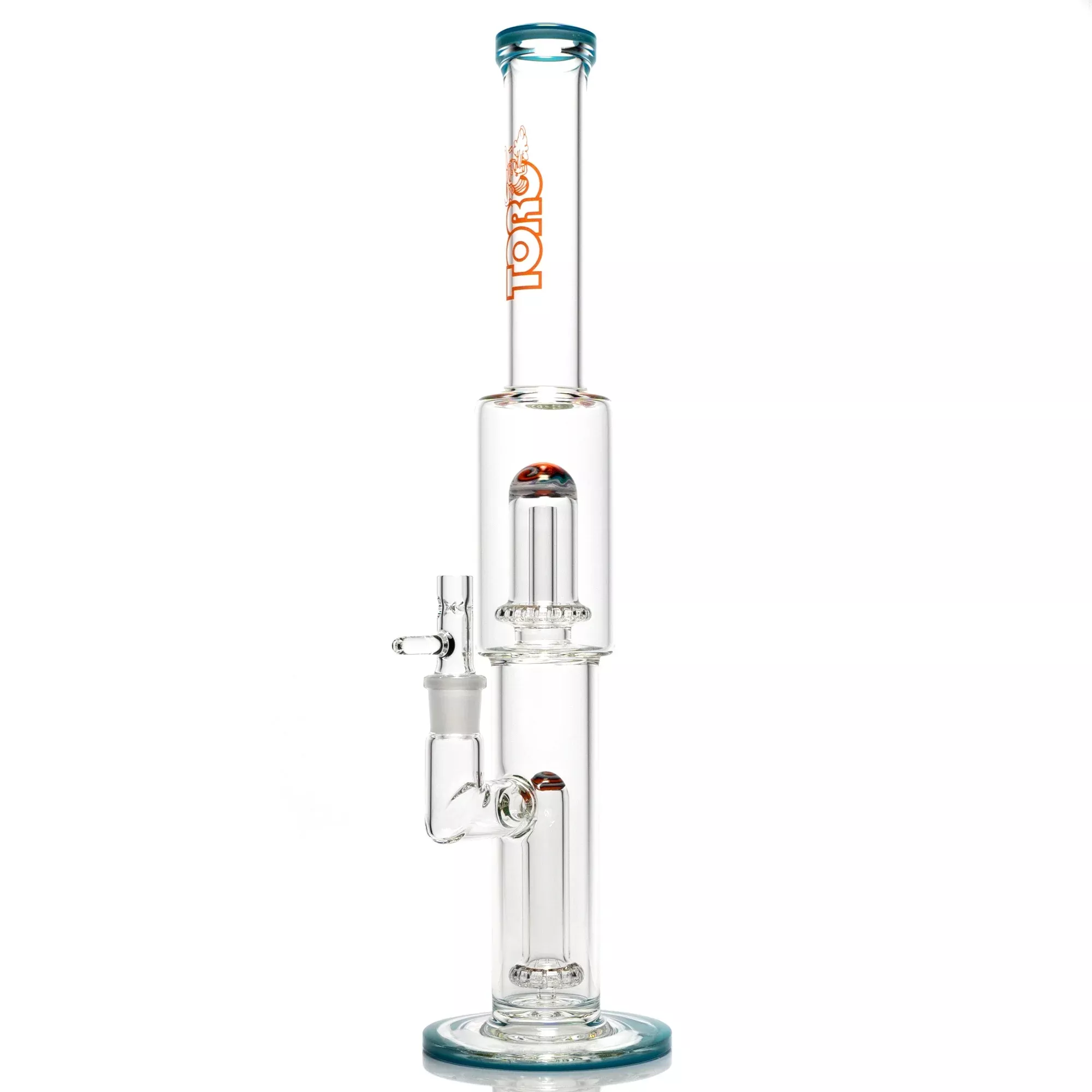 Toro - Full Size - Circ-Circ - Agua Azul w / Fire & Ice Wag