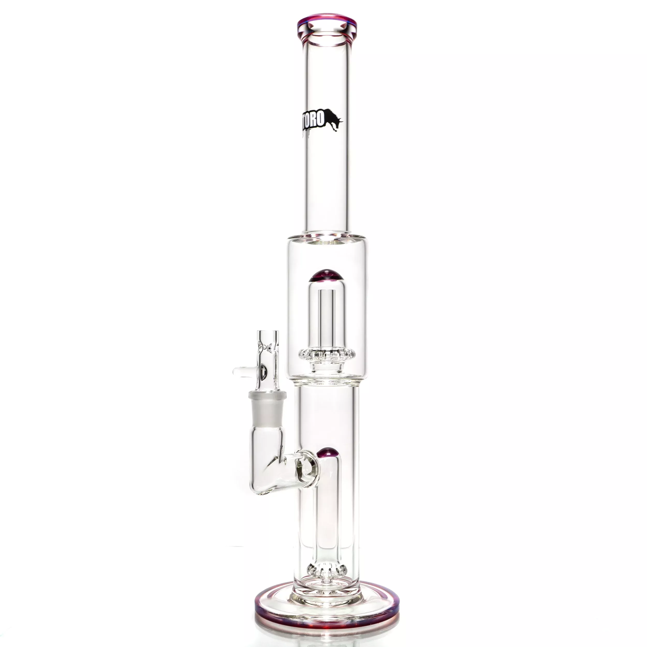 Toro - Full Size - Circ /Circ - Pomegranate & Pink Slyme w / Gold Amethyst
