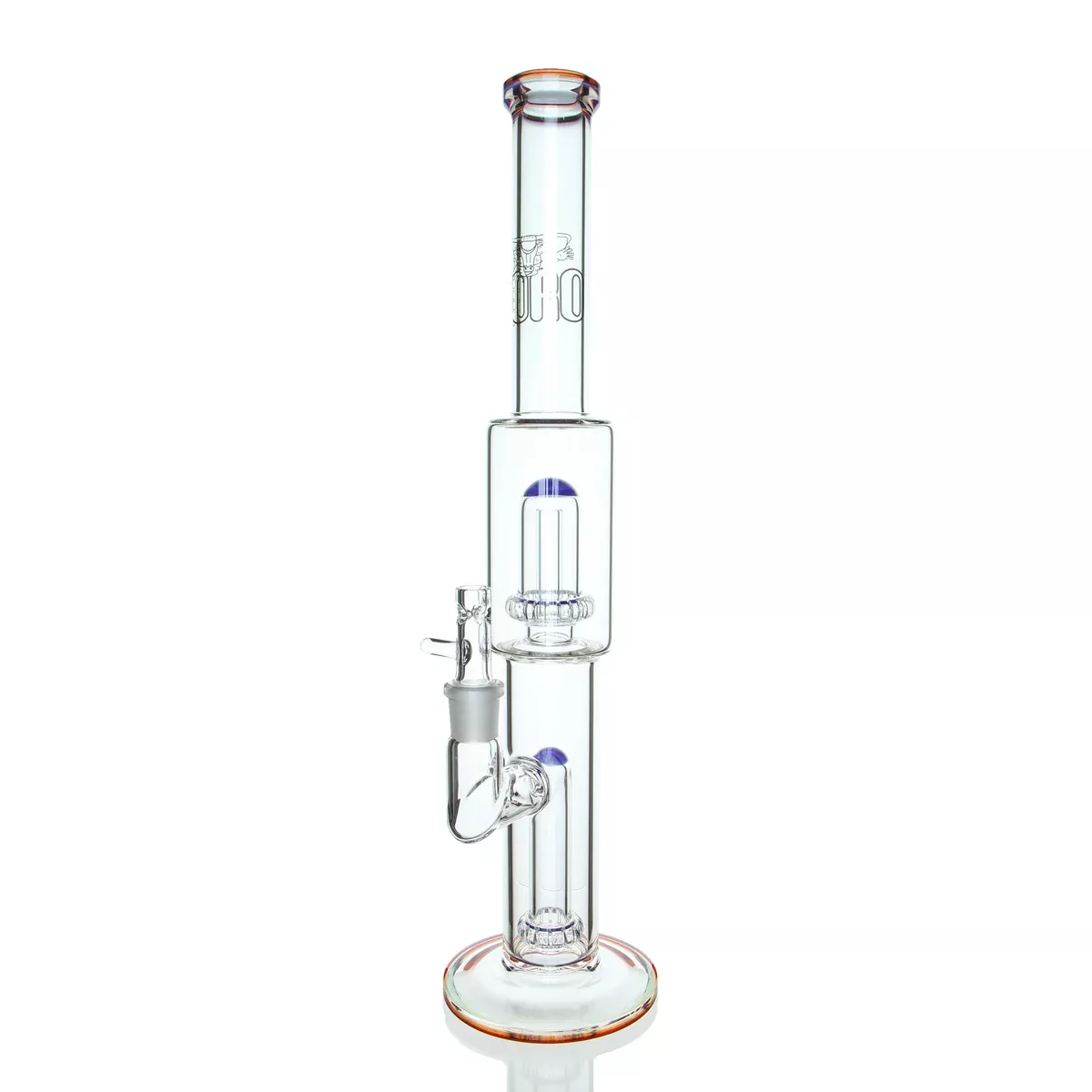 Toro Glass - Full Size Circ/Circ - Red & Blue