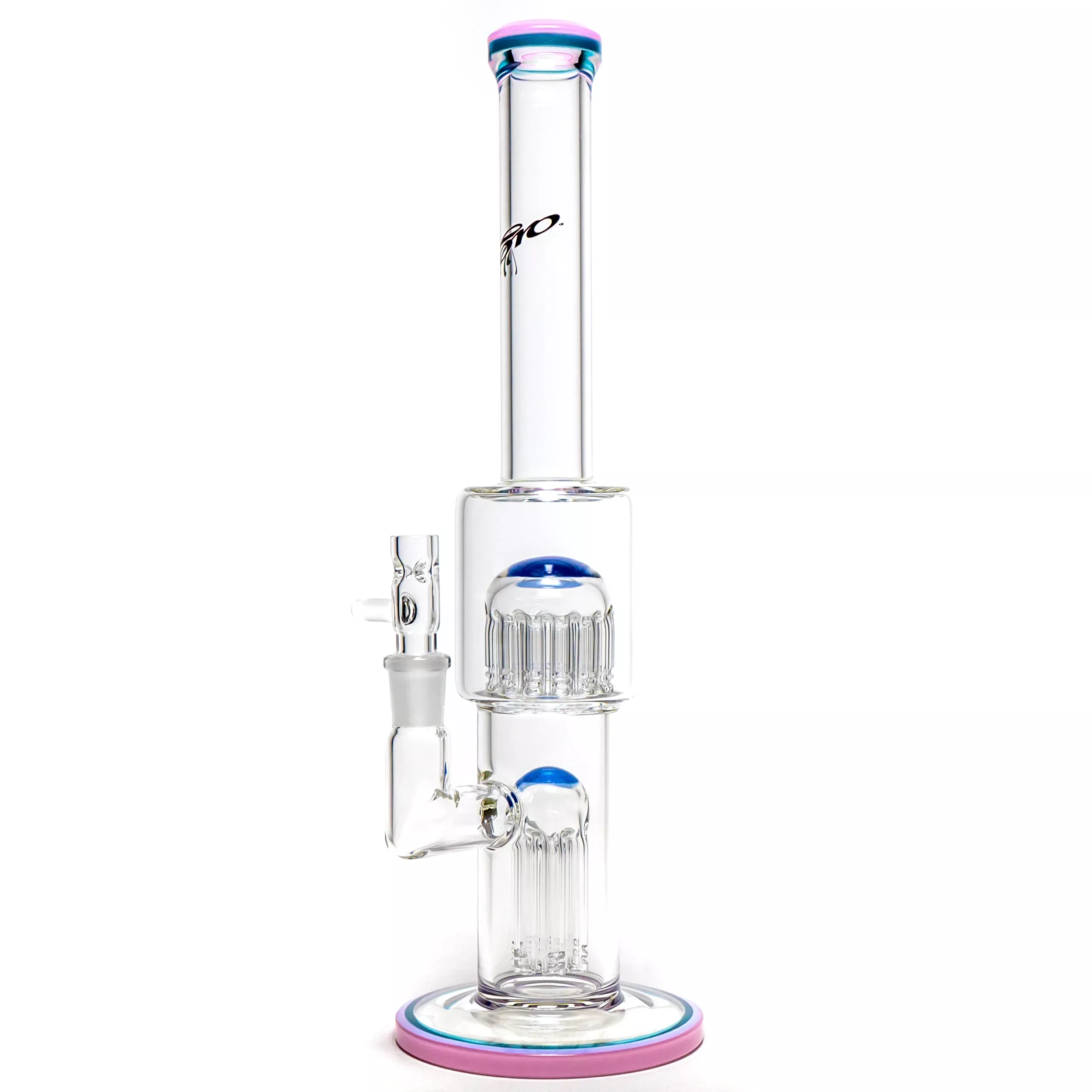 Toro - Mini - 7 /13 - Pink & Sparkle Blue w / Blue Dream Caps