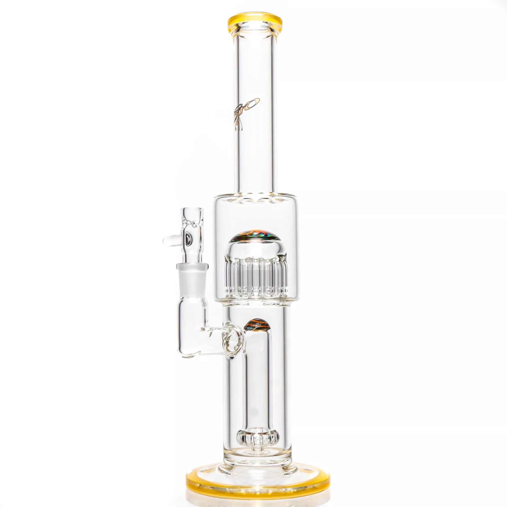 Toro - Mini - Circ /13 - Trans. Orange & White w / Fire & Earth Reversal