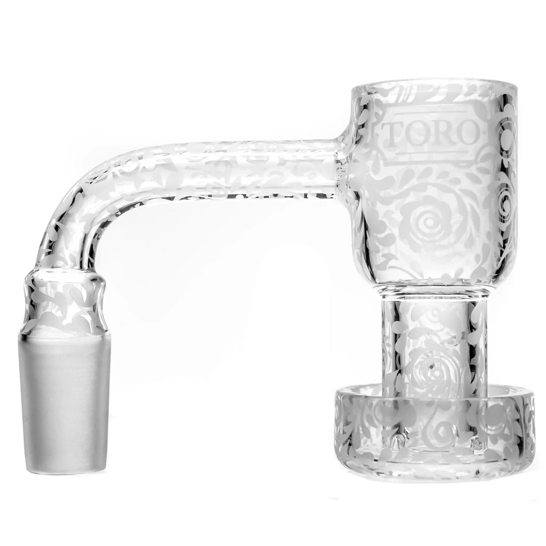 Toro - Terp Slurper - Full Size OG - Full Blasted - Paisley Edition - 14mm Male 90°