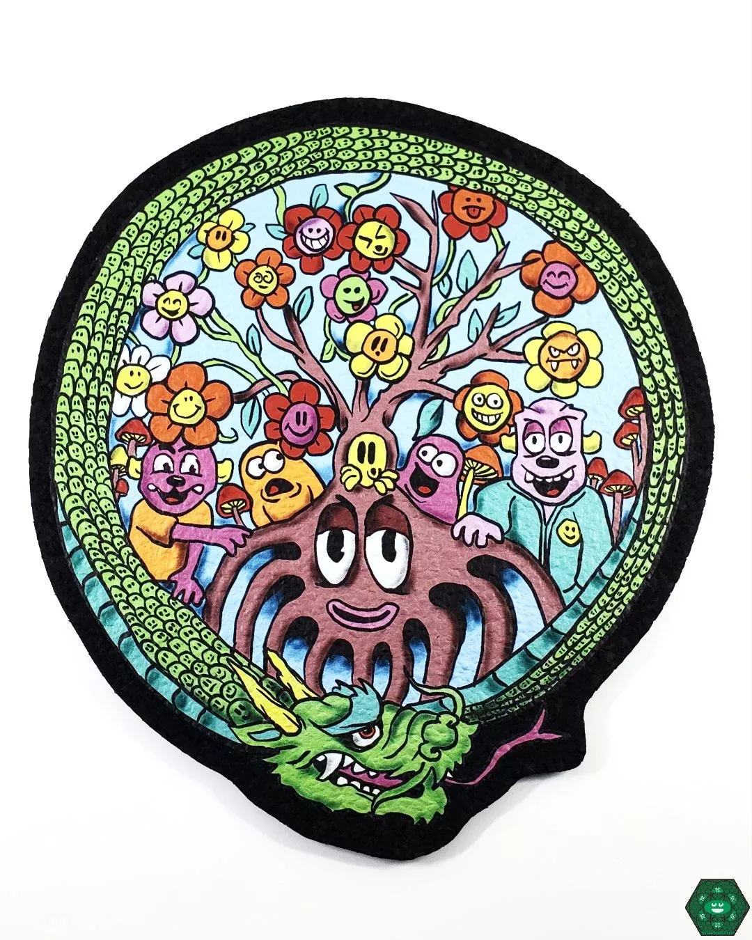Trevy Metal Mood Mats – Artistic, Heat-Resistant Dab Mats