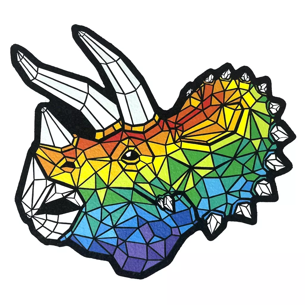 "Triceralost" by Mood Mats