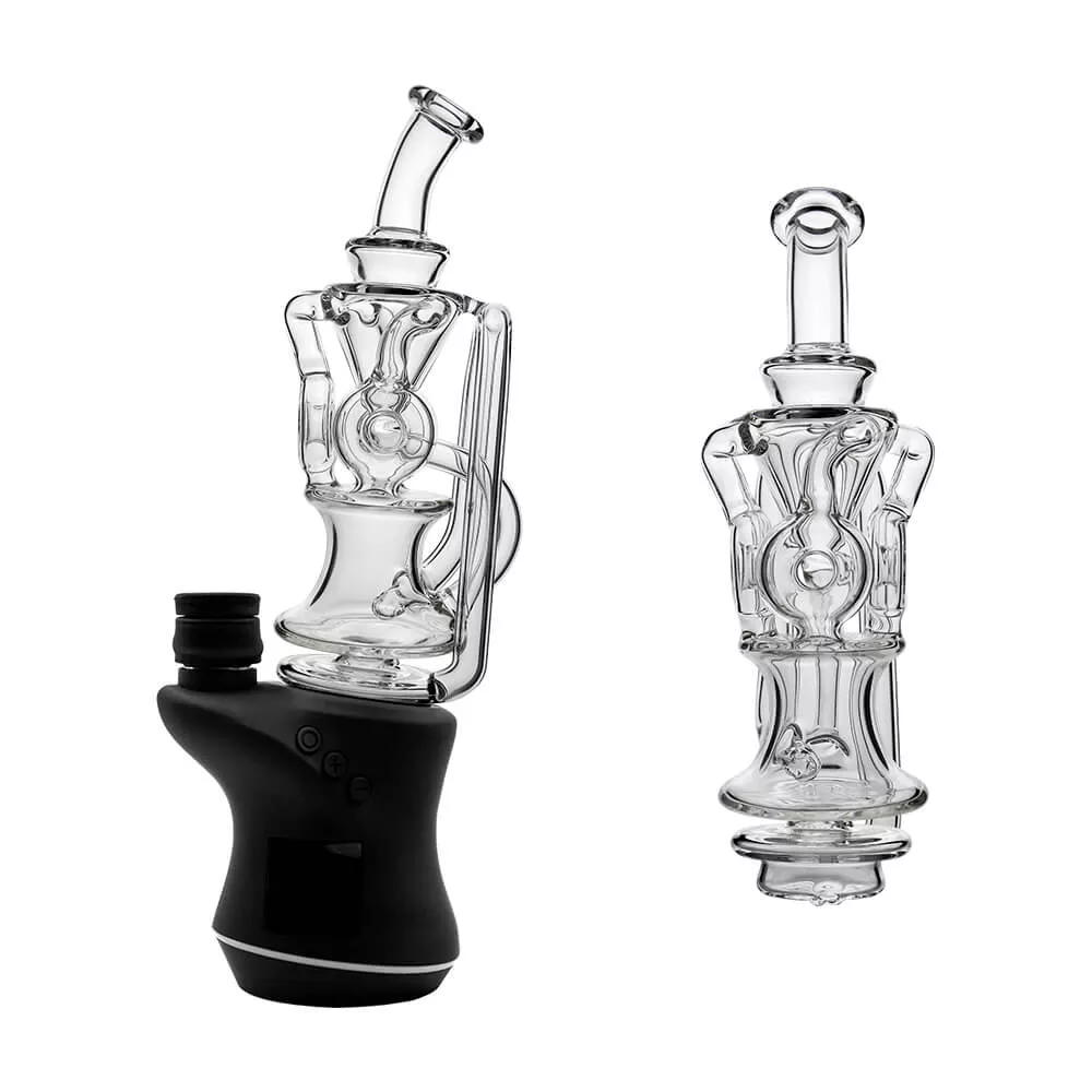 Triple Donut Recycler Glass Attachment for Focus V Carta | Calibear