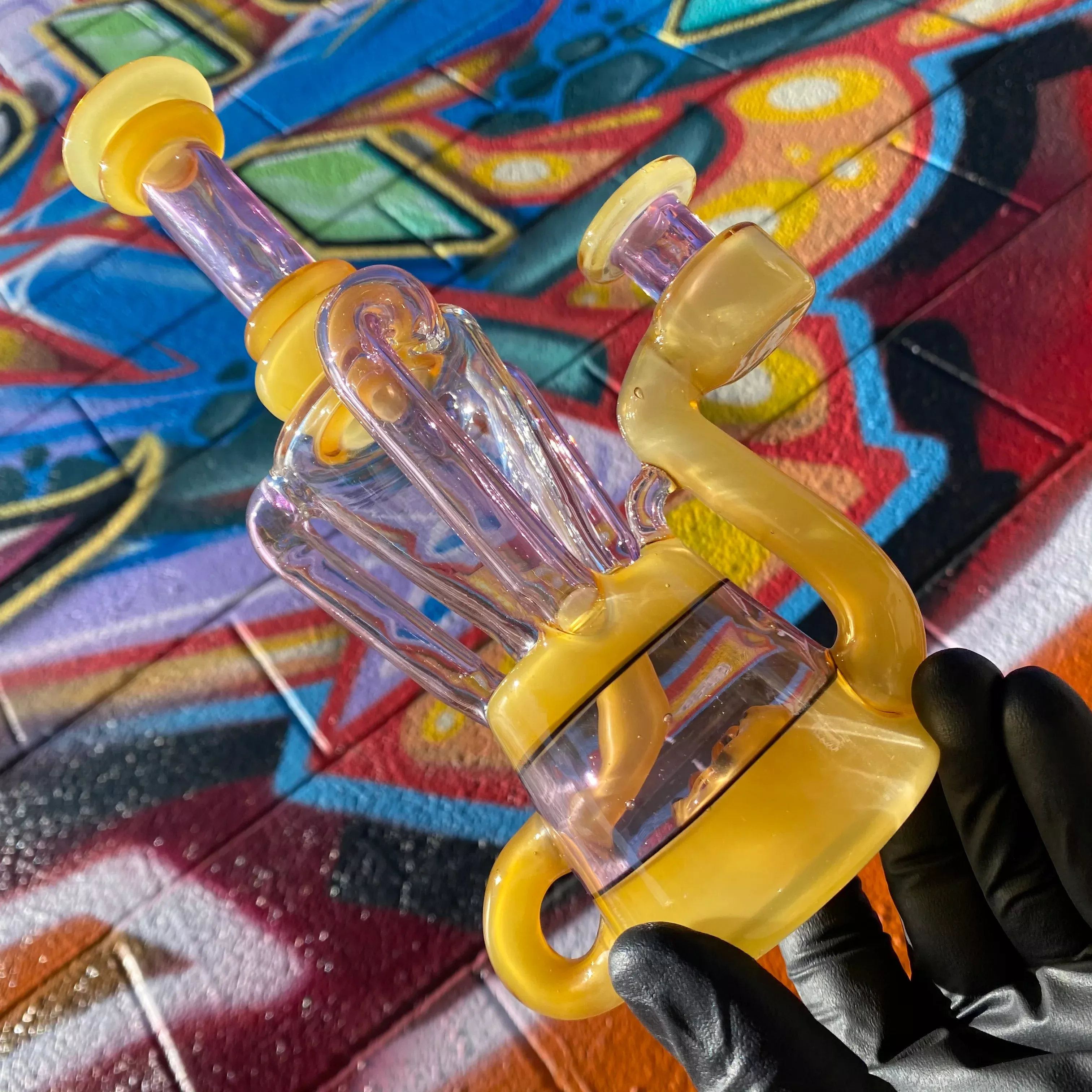 Triple Uptake Klein Recycler by Heart and Mind Glass