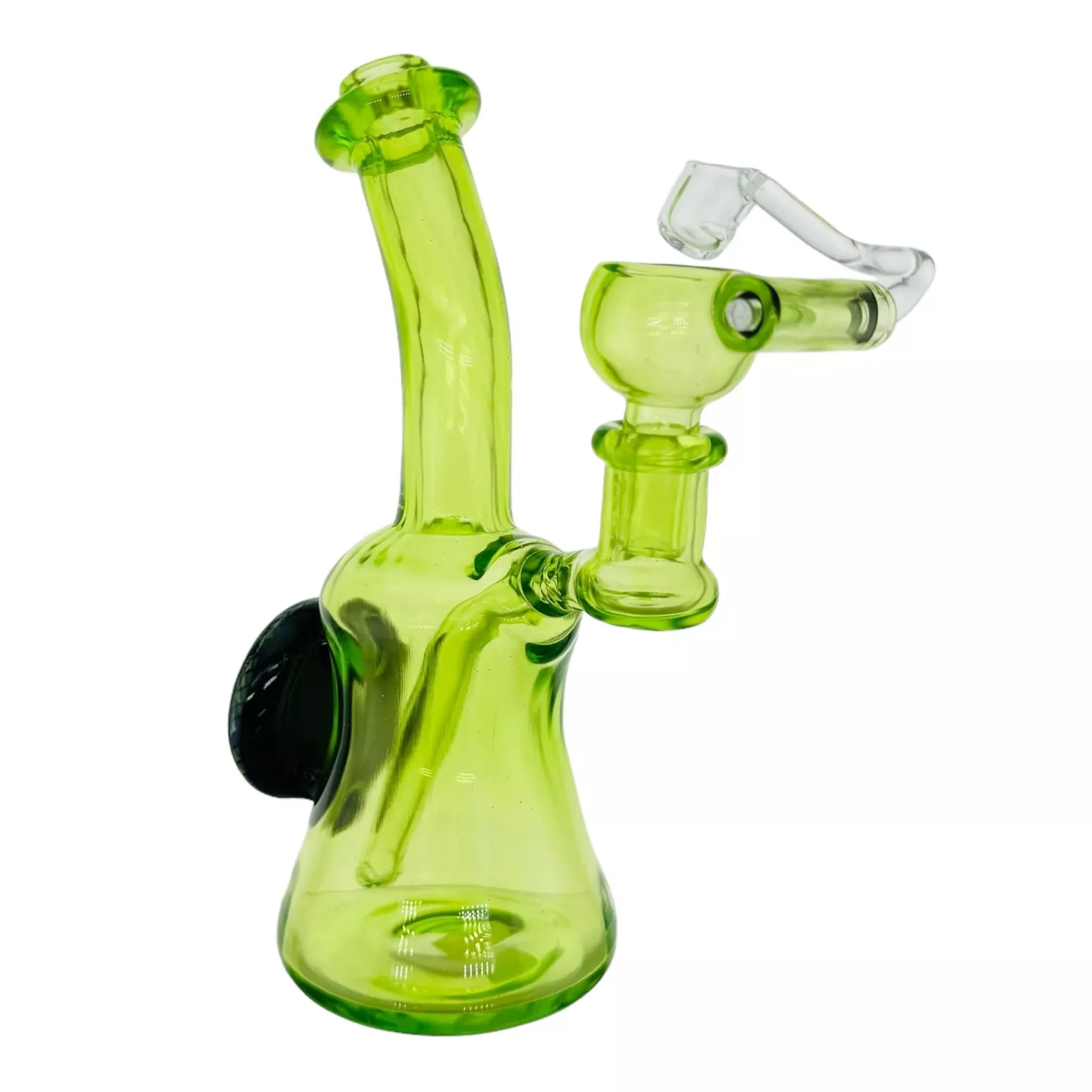Ty Watts Glass Hatorade Green Minitube With Quartz Swing Arm Bucket