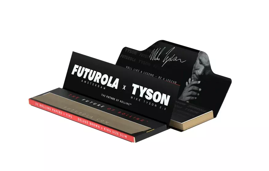 Tyson 2.0 x Futurola King Size Slim Papers & Tips - Collaboration Excellence