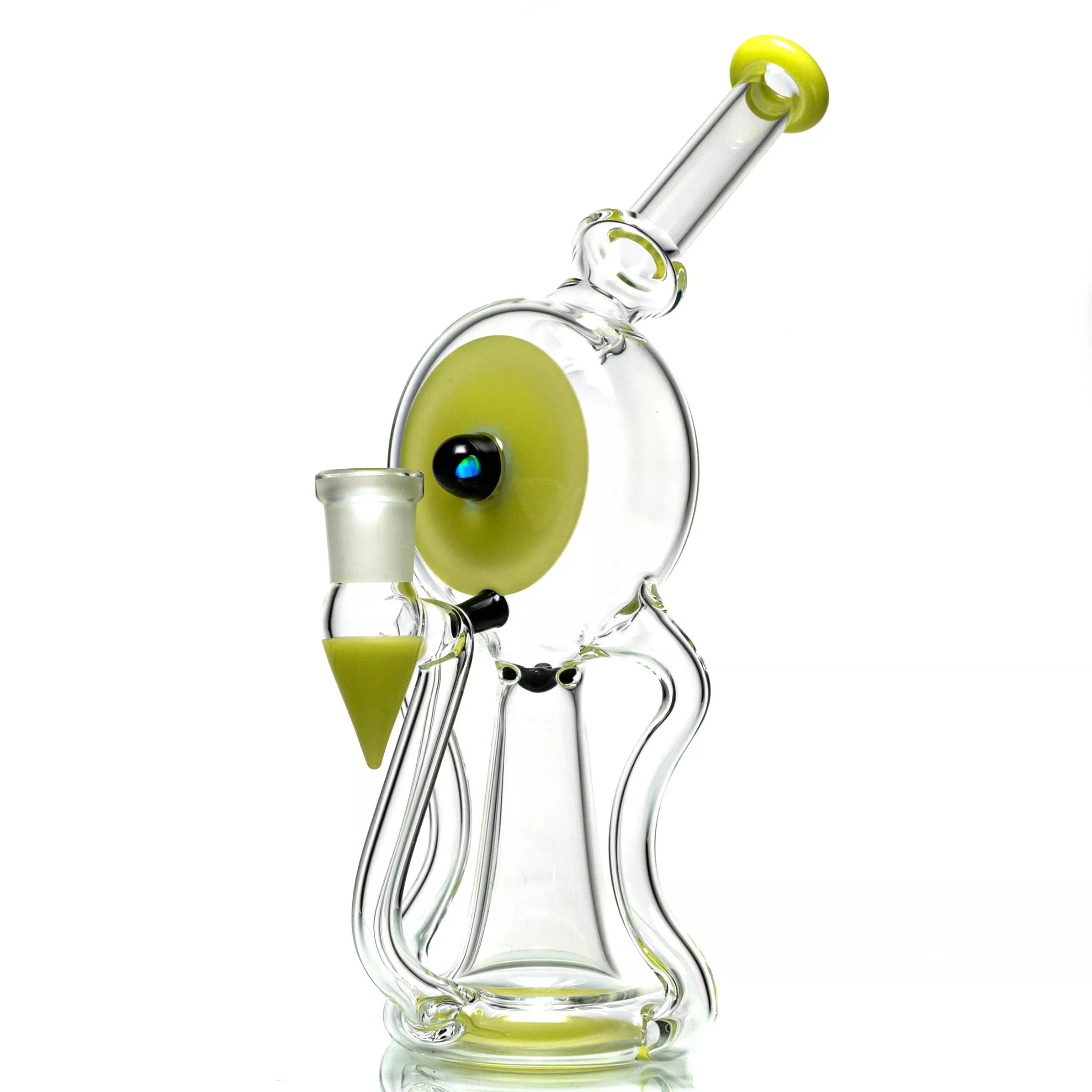 Unity Glassworks - Bubble Dumper - 14mm - CFL Yoshi Accents