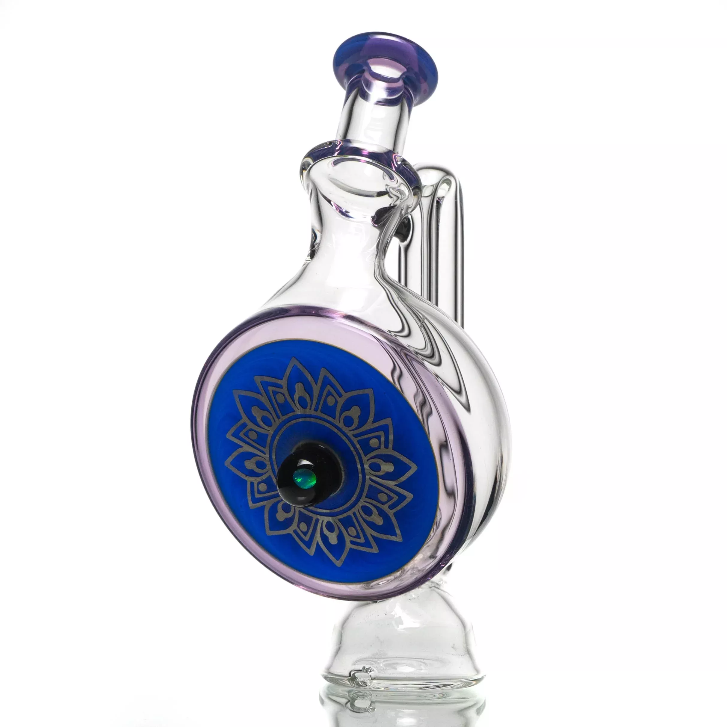 Unity Glassworks - Coldworked Puffco Peak Attachment - Royal Jelly