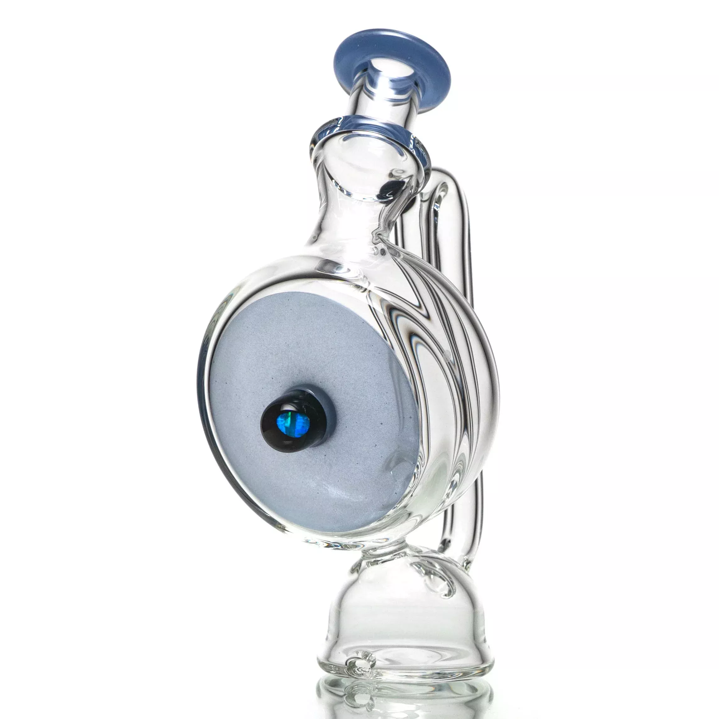 Unity Glassworks - Puffco Peak Attachment - Blue Satin