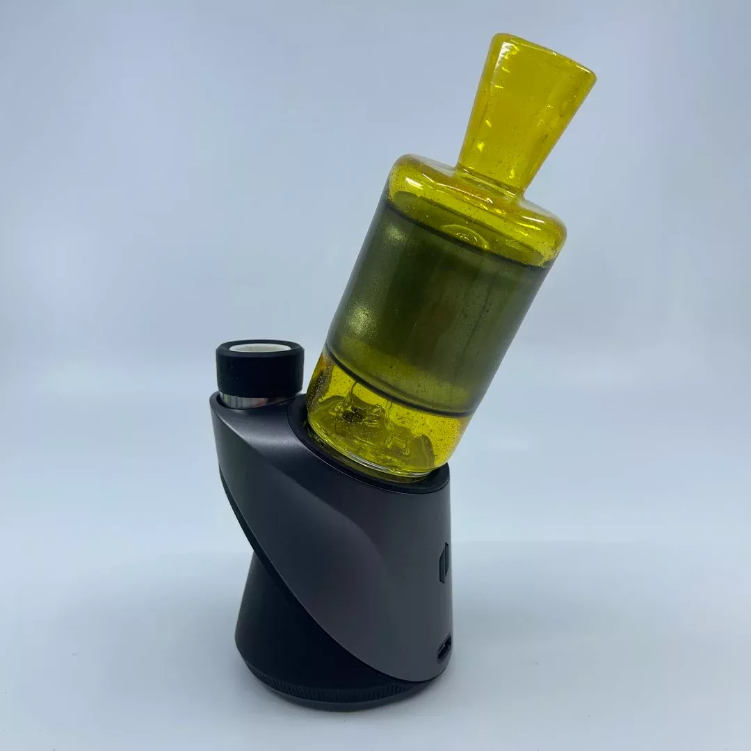 UNLMTD Glass Terps Green Bottle Puffco Peak Attachment – Stylish Full Color