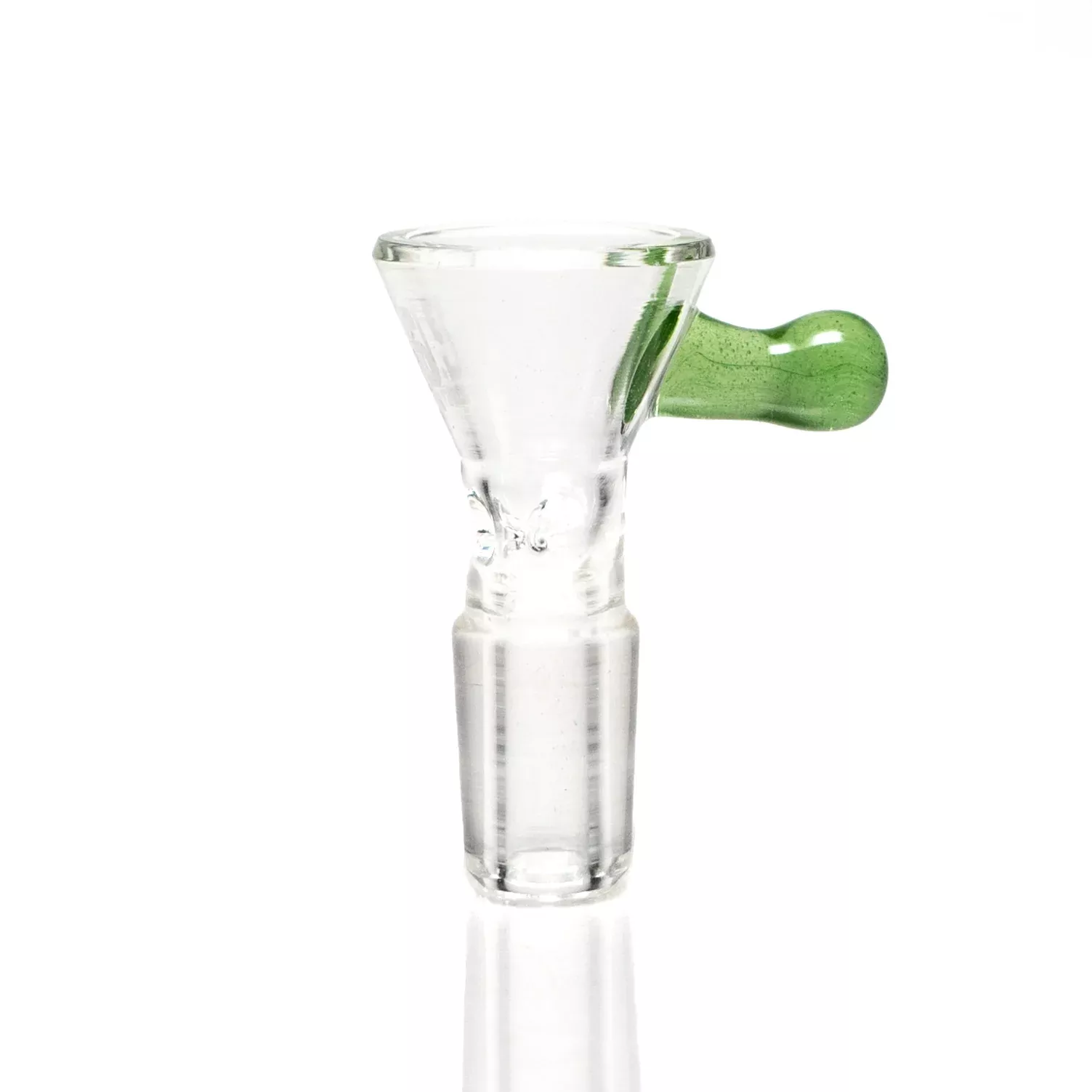 US Tubes - 14mm Ice Pinch Martini Slide - Green Stardust