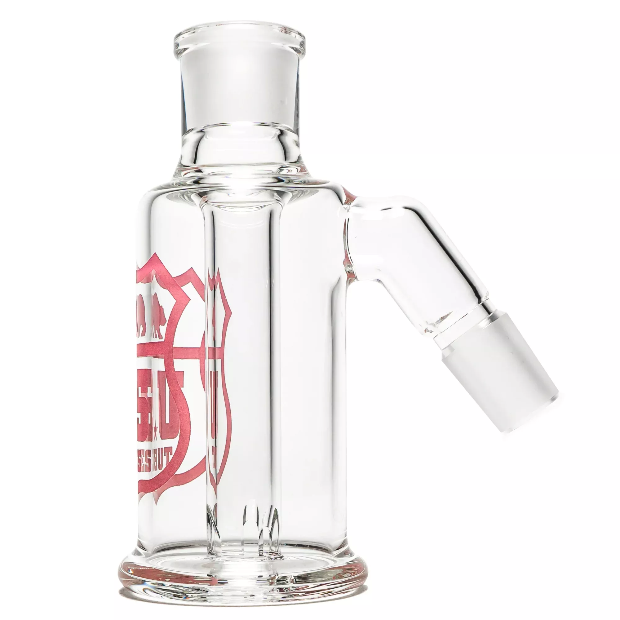 US Tubes - Ash Catcher - 18mm 45° - Pink Highway Outline