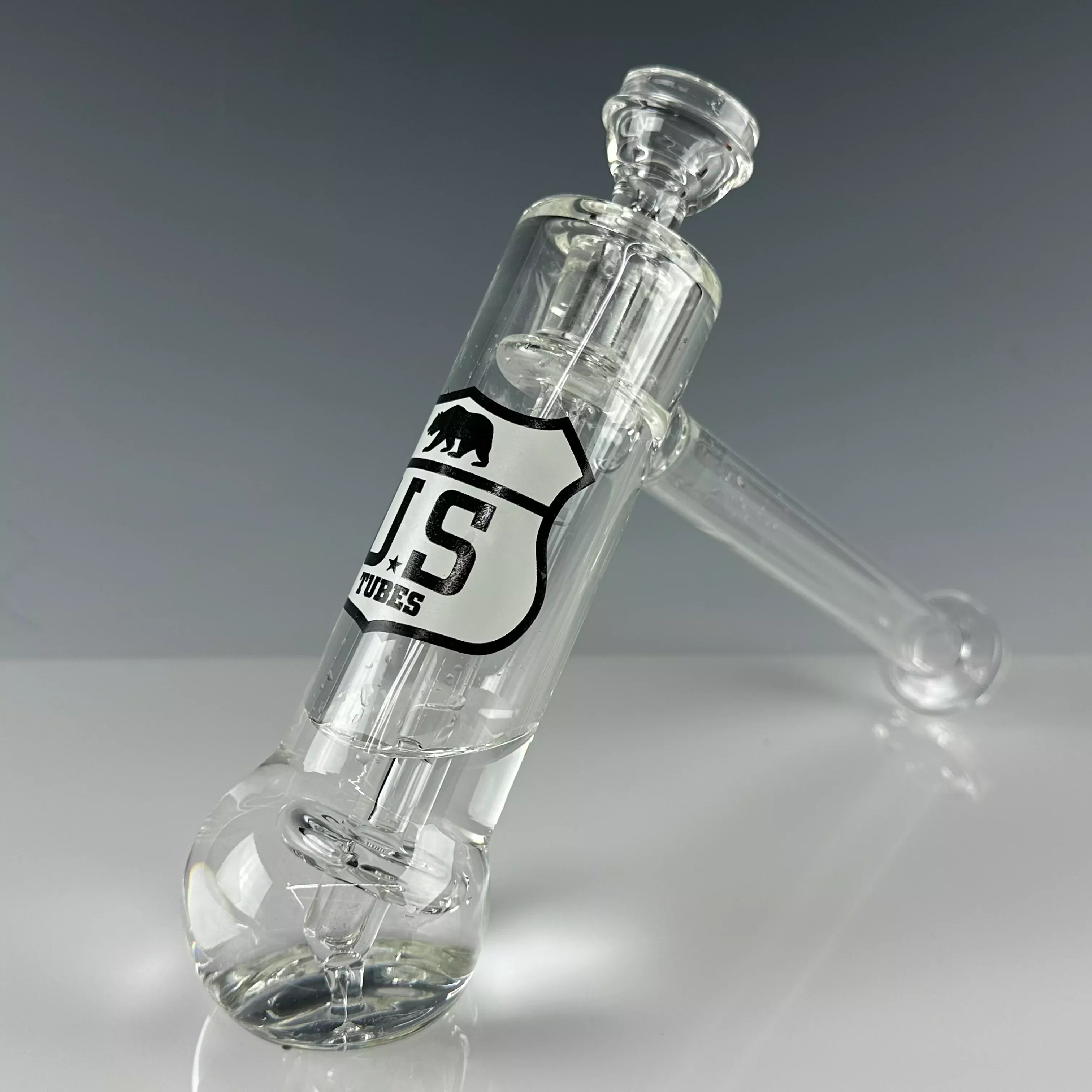 US Tubes (Dewar Joint) "Ufo Perc" Hammer Bubbler by US Tubes