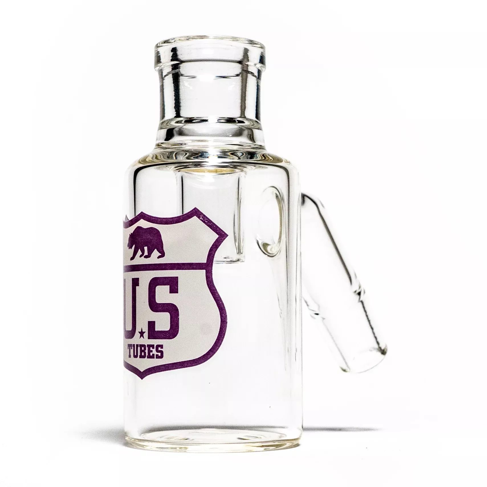 US Tubes - Dry Catcher V2 - 18mm 45° - White & Purple Highway Label