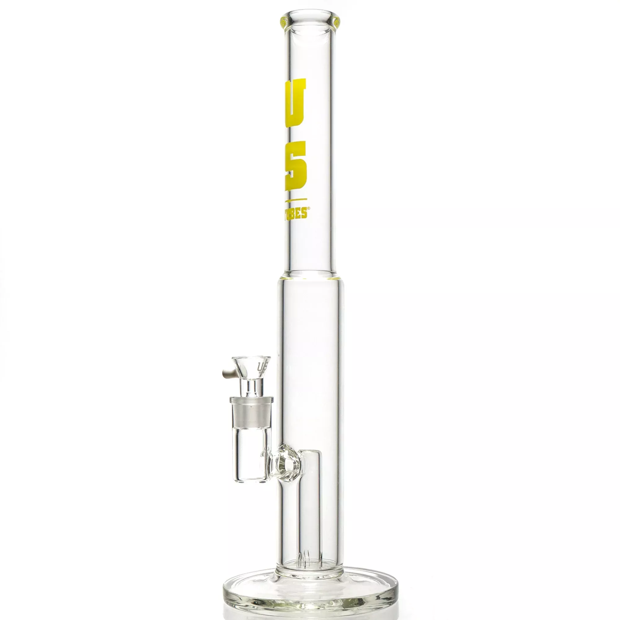 US Tubes - Fixed Straight Tube - 18mm - Light Yellow Classic Label