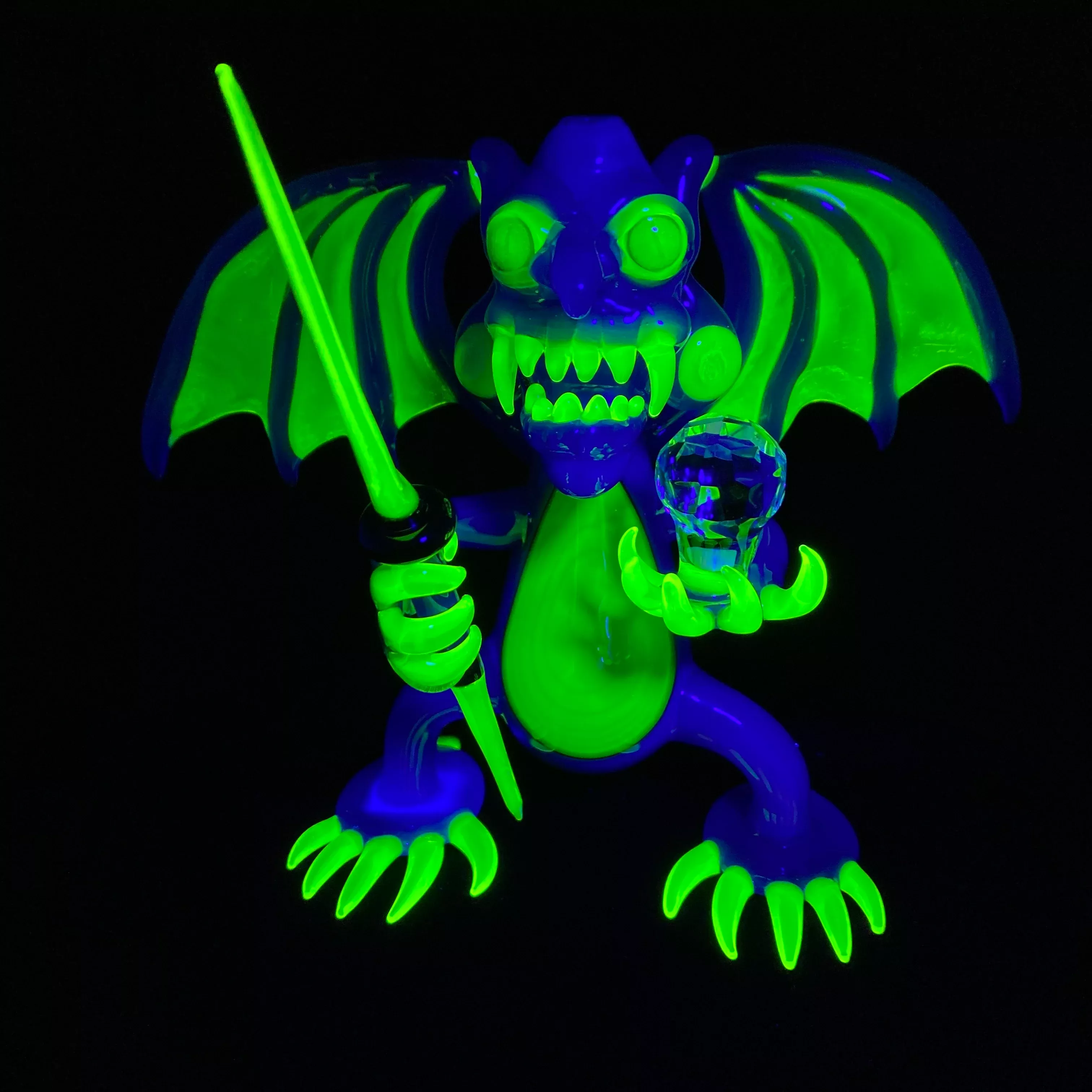 UV Reactive "Demon" Minirig by Chase Glass
