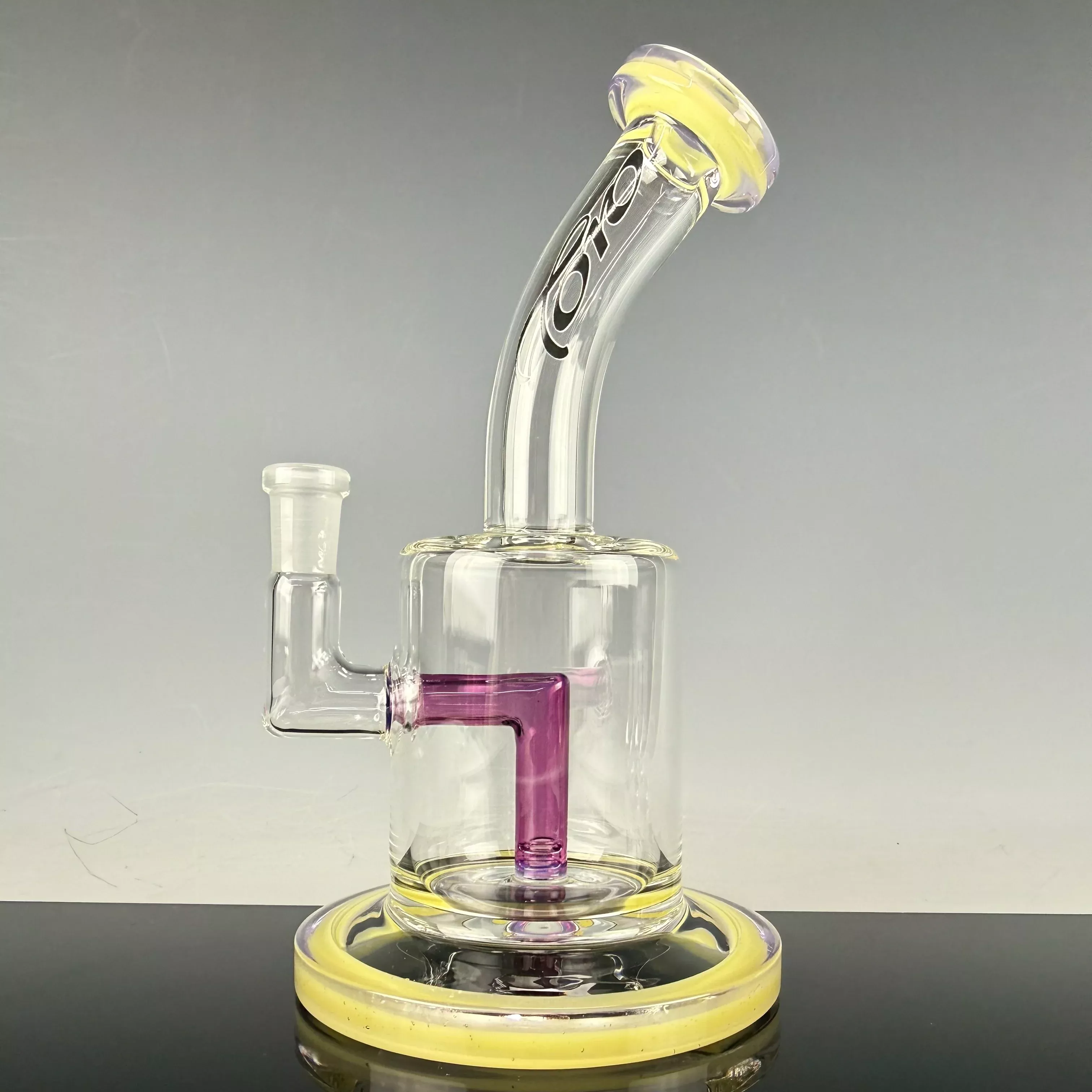 UV Single Macro (Colored Foot & Mouthpiece) by Toro Glass