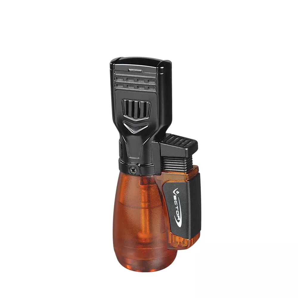 Vector - Drone - Triple Flame Torch Lighter - Orange Transparent