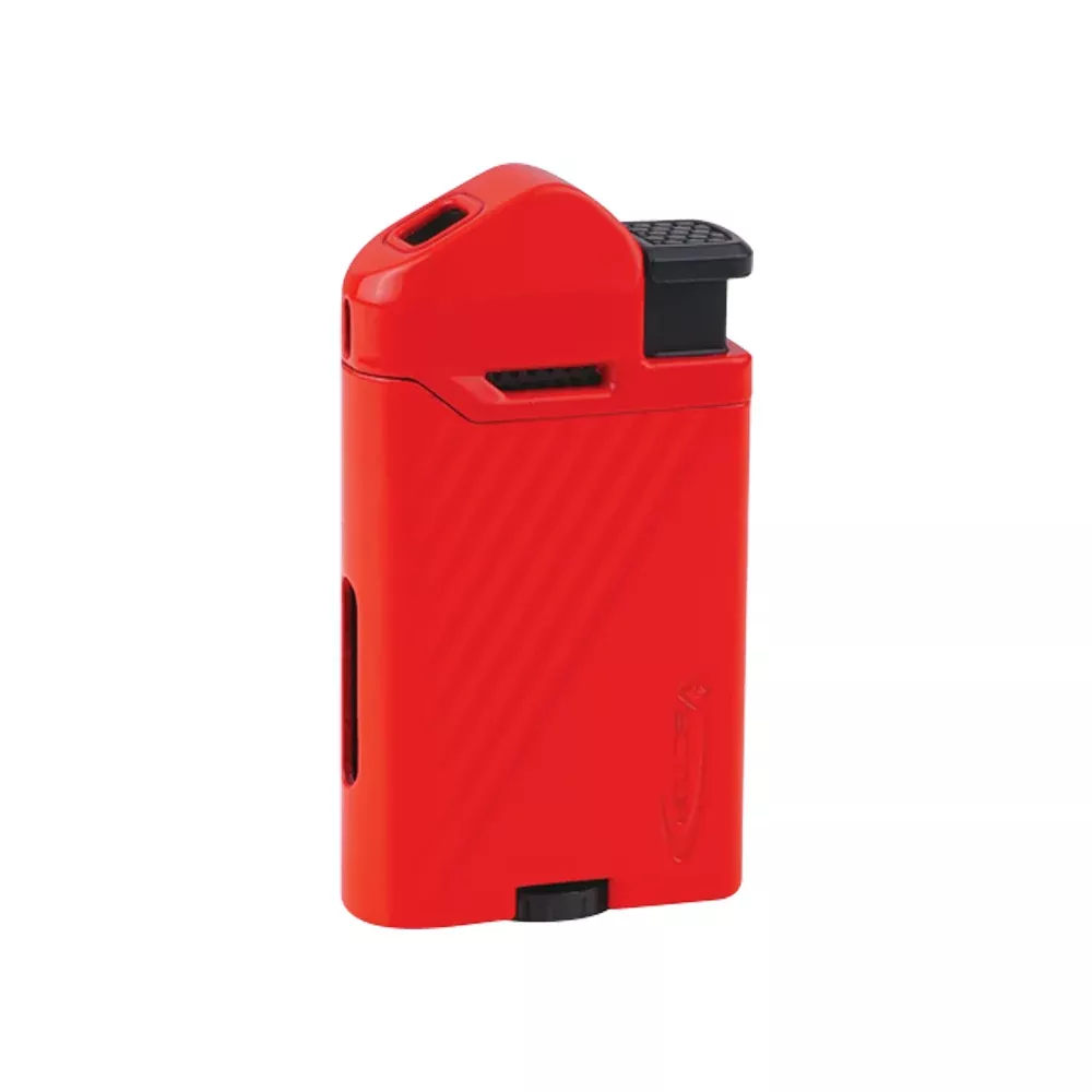Vector - Fiercer - Single Flame Torch Lighter - Red Lacquer