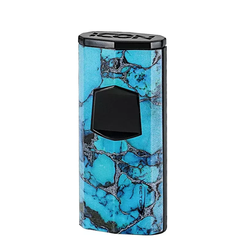 Vector - Icon - Triple Flame Torch Lighter - Turquoise Marble