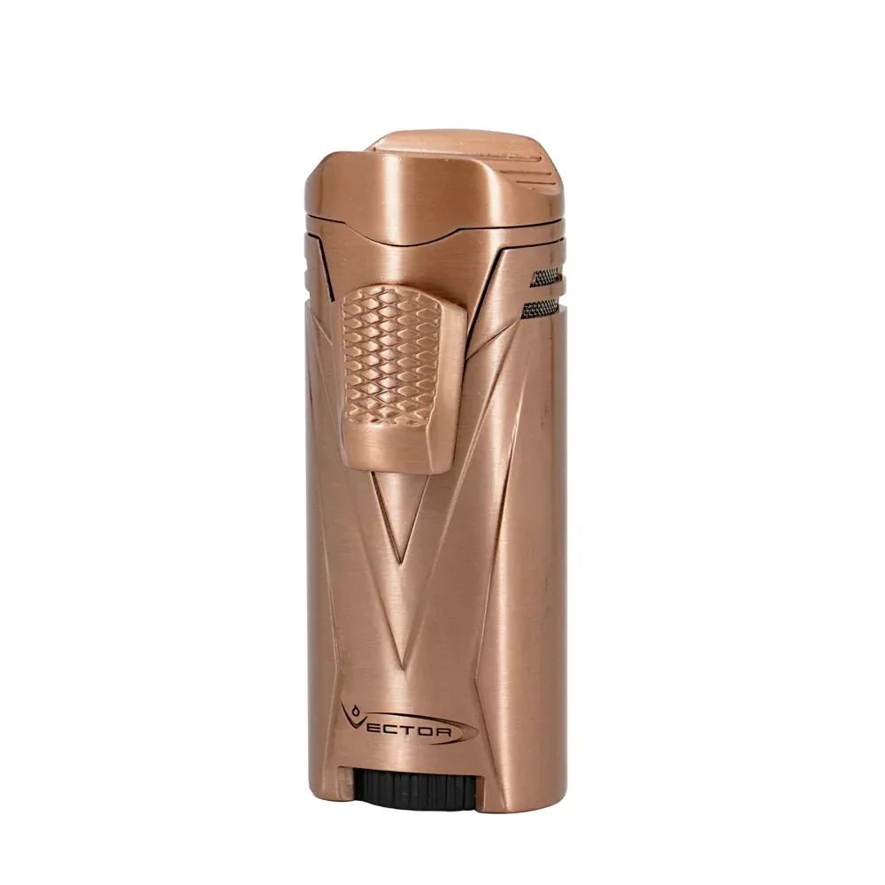 Vector - Ironquad - Quad Flame Torch Lighter - Copper Satin