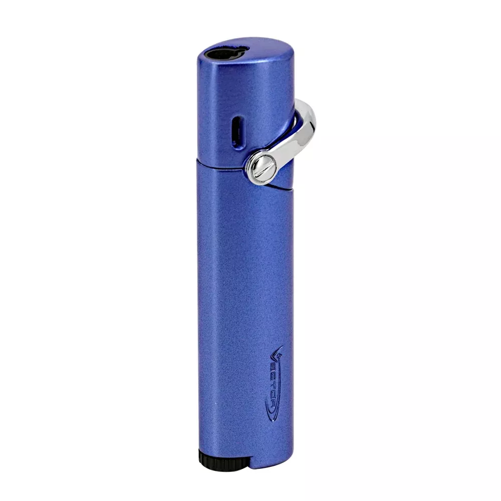 Vector - Mystique - Single Flame Torch Lighter - Sparkle Blue