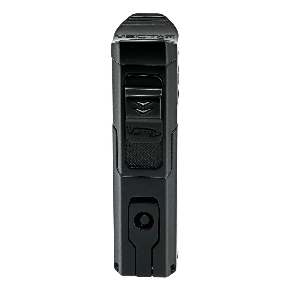 Vector - Quattro - Quad Flame Torch Lighter w / Punch - Black Matte