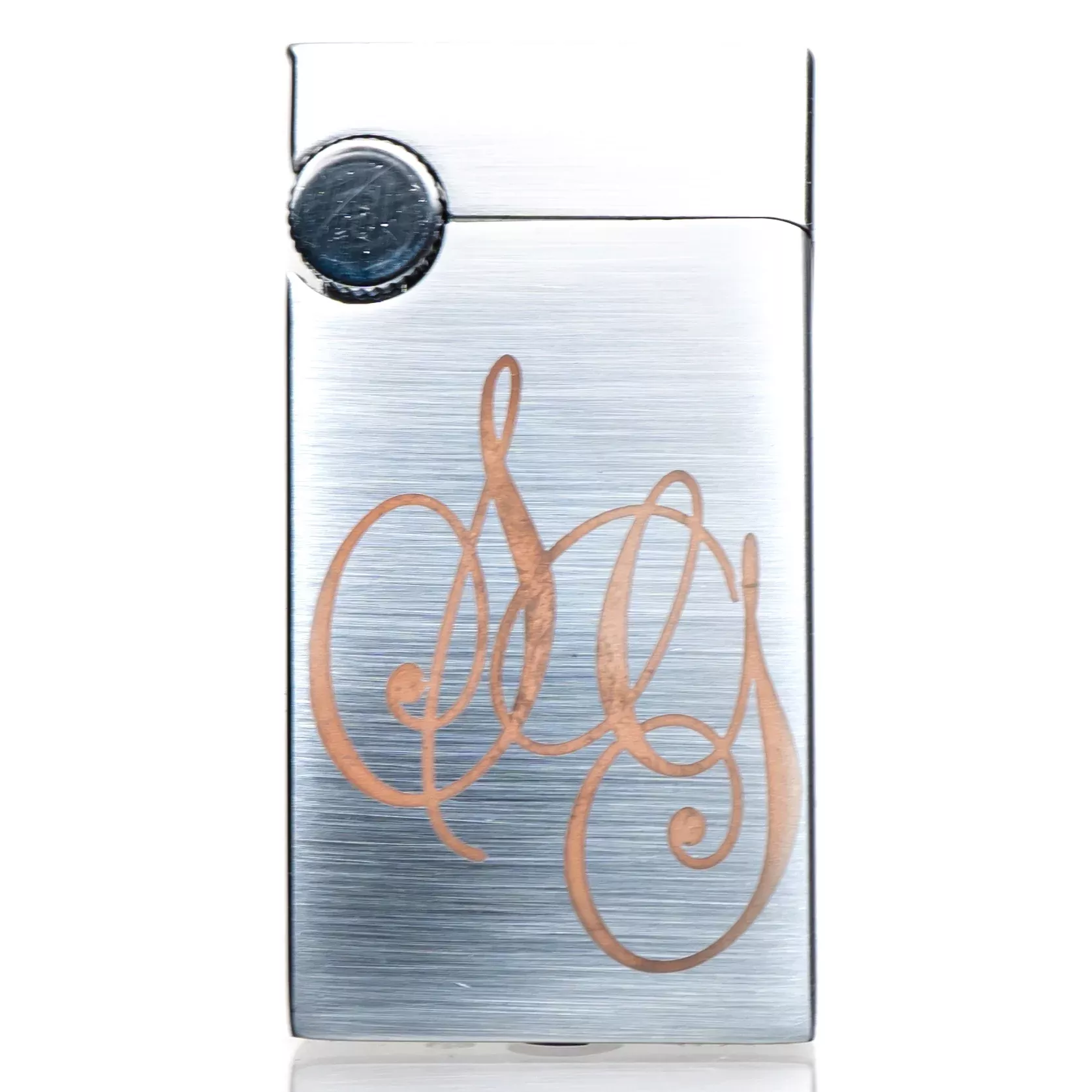 Vector X Sovereignty - Elite - Dual Flame & Torch Lighter - Chrome Satin