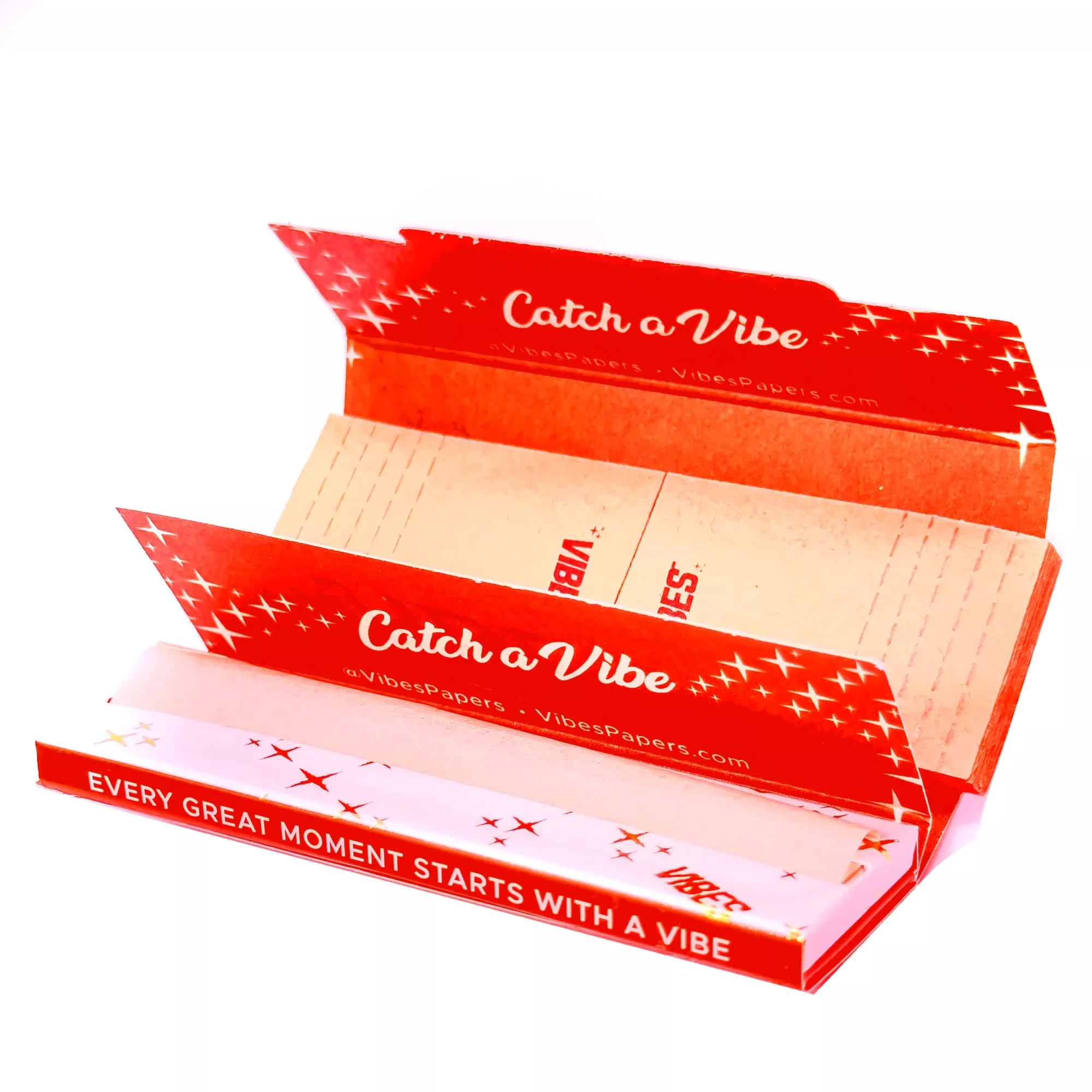 Vibes - 1.25 Hemp - 50 Paper Booklet w / Tips - Single Pack