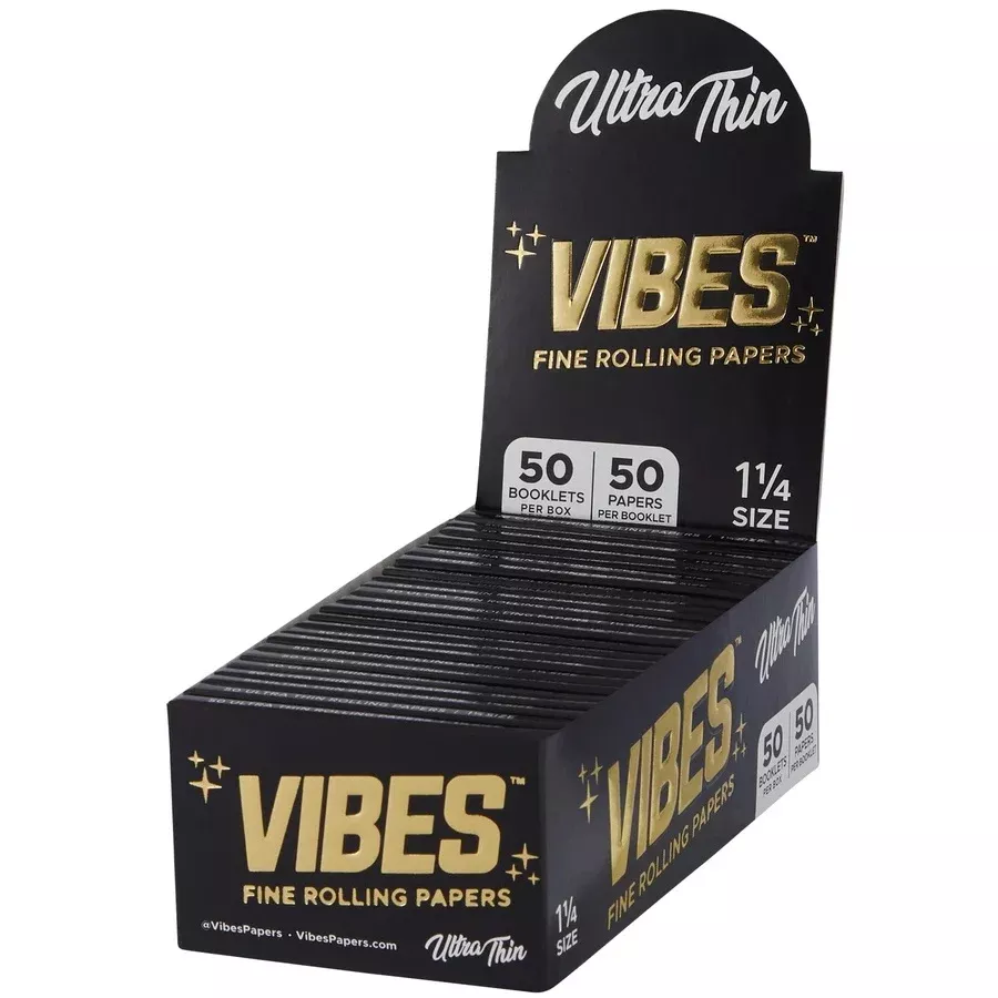 Vibes - 1.25 Ultra Thin - 50 Paper Booklet - 50 Pack Box